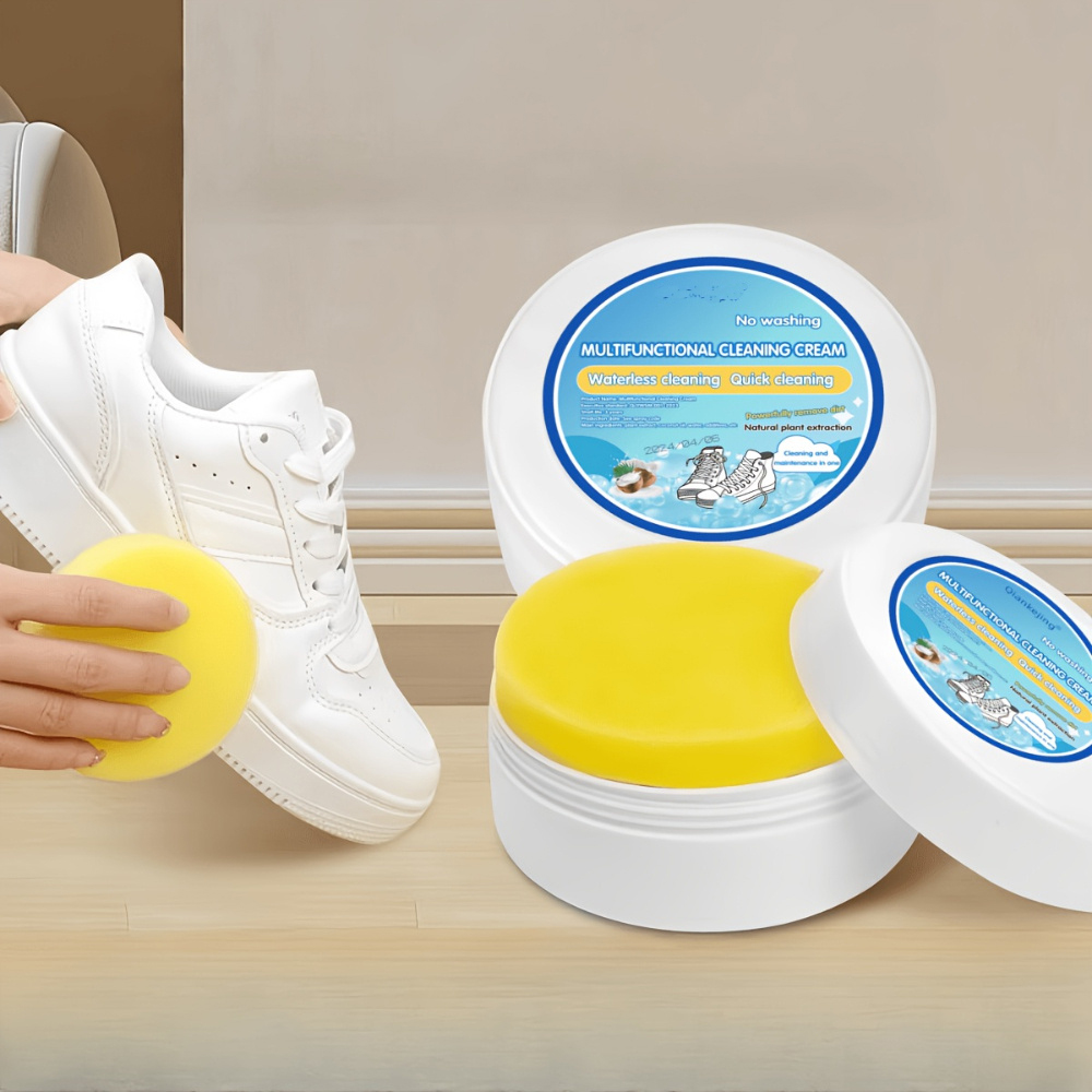 Sneaker Care Whitener - 화이트 스니커즈 클리닝 크림, 신발, 가죽,
