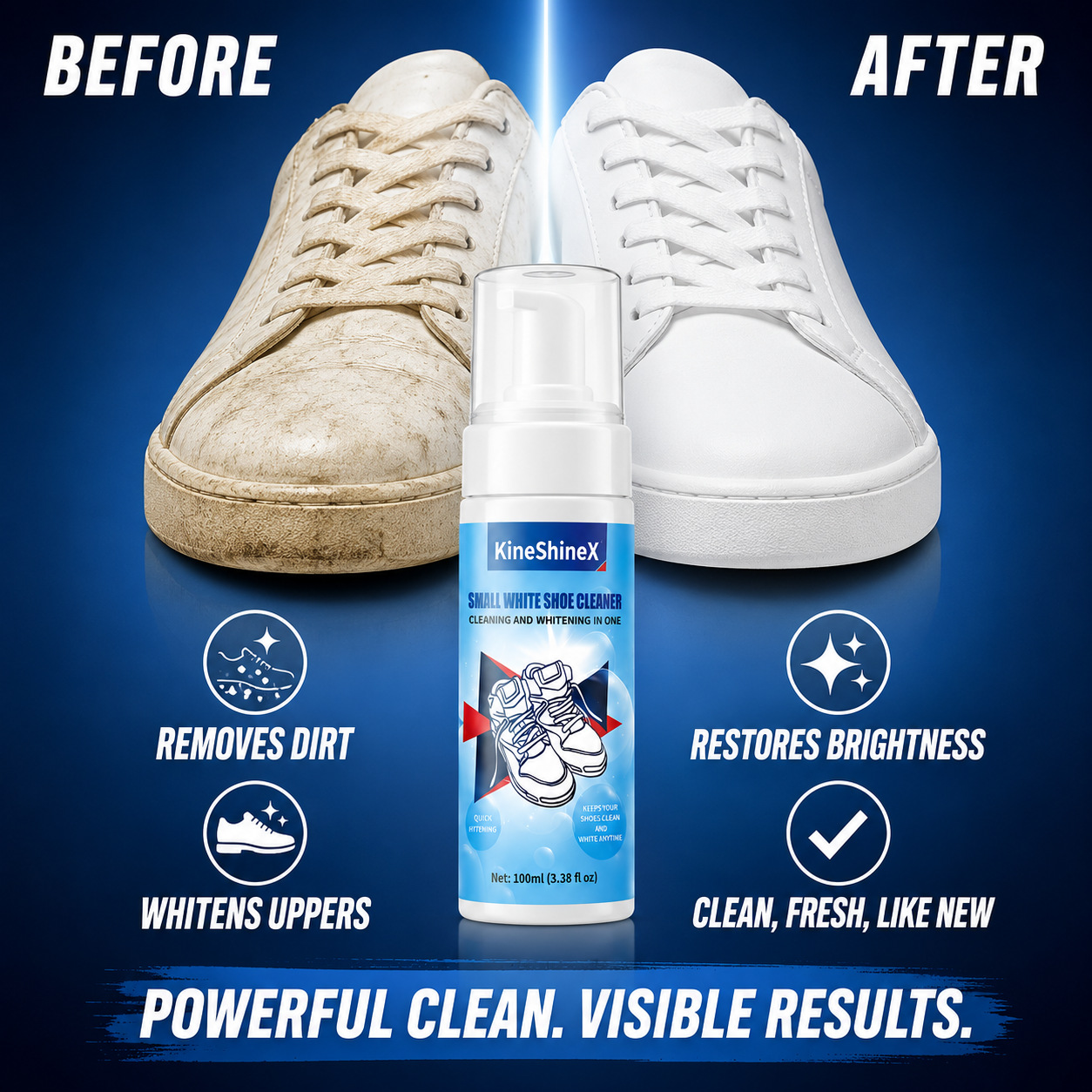 Sneaker Care Kit - 기헨 신발 클리너 키트, 물 없이