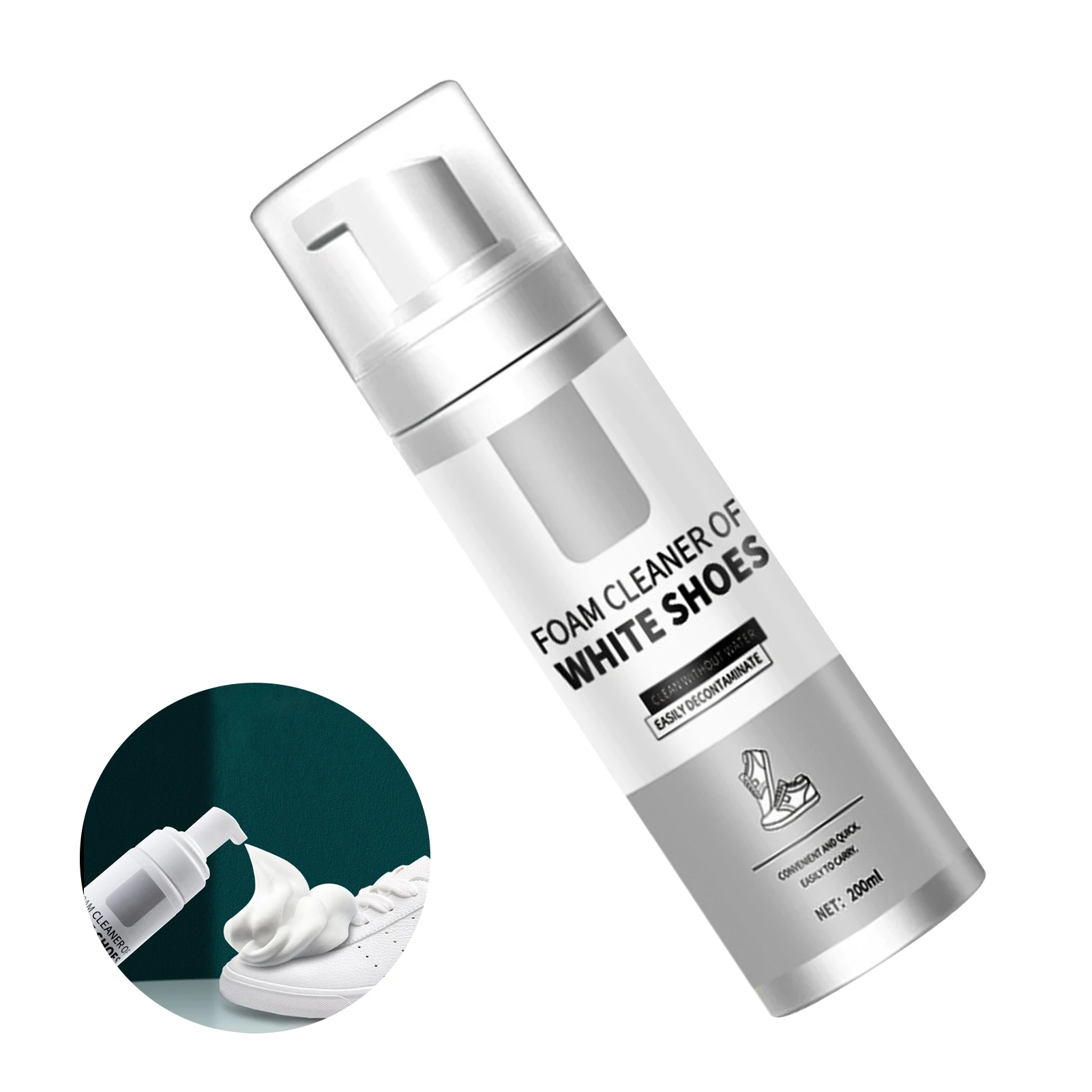 200ml 신발 화이트닝 화이트 신발 클리어링 폼 화이 - Sneaker Care Whitener 리뷰 및 가격