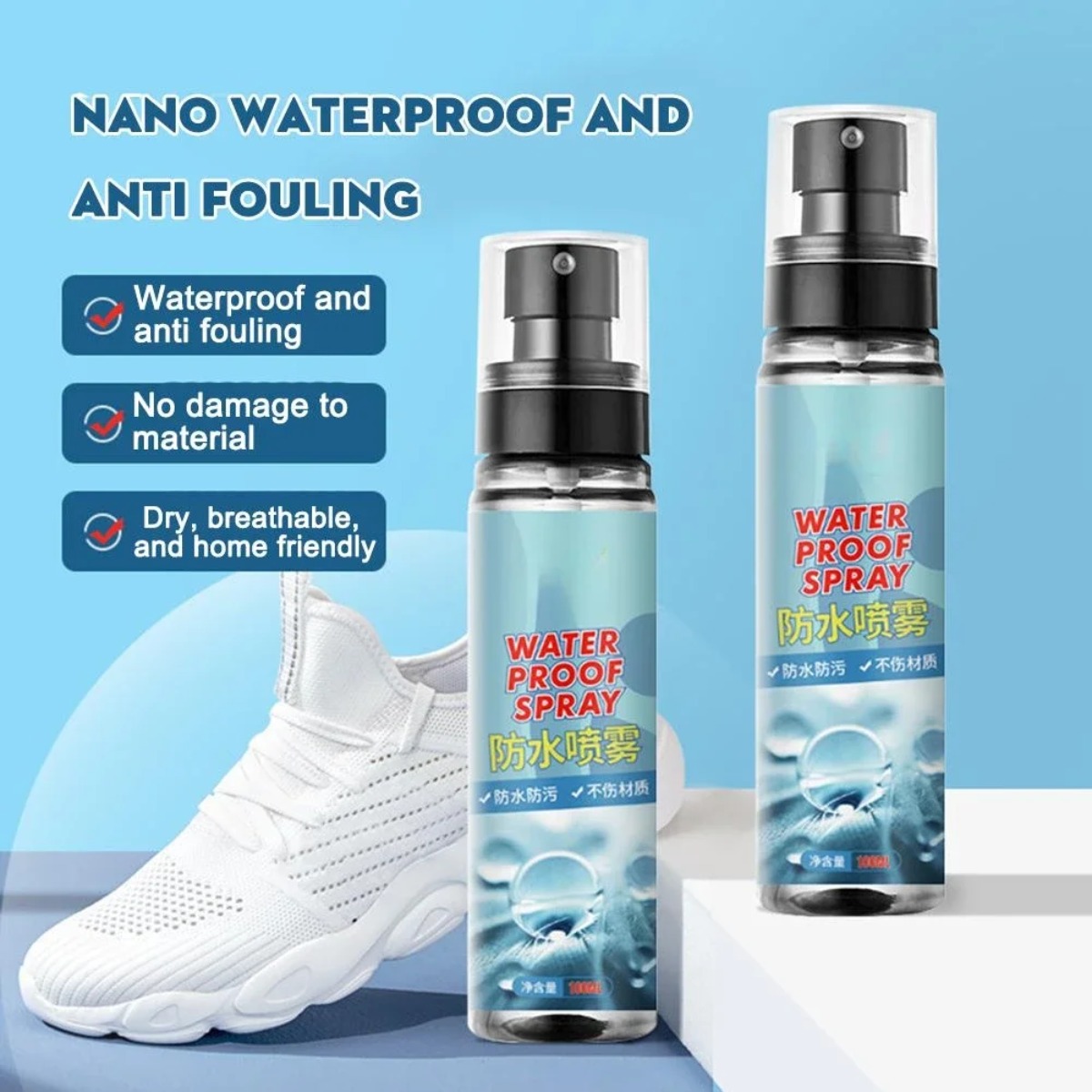 방수 스프레이 신발, 옷, 캔버스 등에 적합 - Waterproof Spray Shoe 리뷰 및 가격