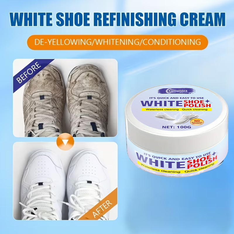 화이트 슈즈 케어 크림, 스니커즈, 스포츠화, 캔버스화 - Sneaker Care Whitener 리뷰 및 가격