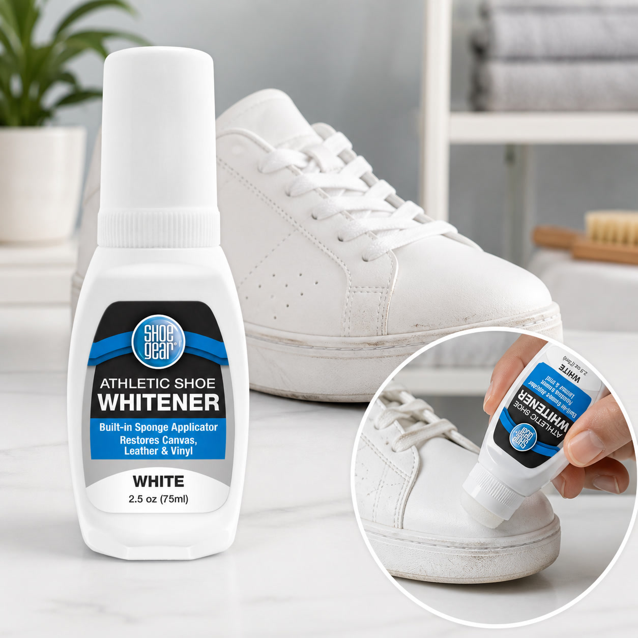 스포츠 신발용 액상 미백제 2.5oz, 운동화 밑창 세 - Sneaker Care Whitener 리뷰 및 가격