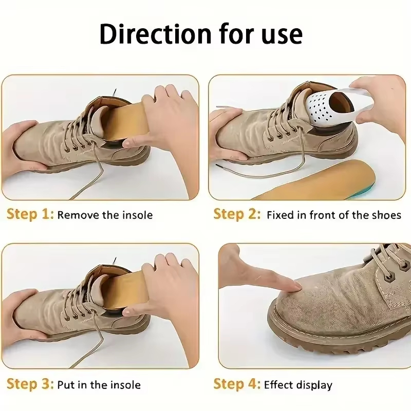 스니커즈 토캡용 구김 방지 신발 보호대, 주름 방지 지 - Crease Protector Toe 리뷰 및 가격