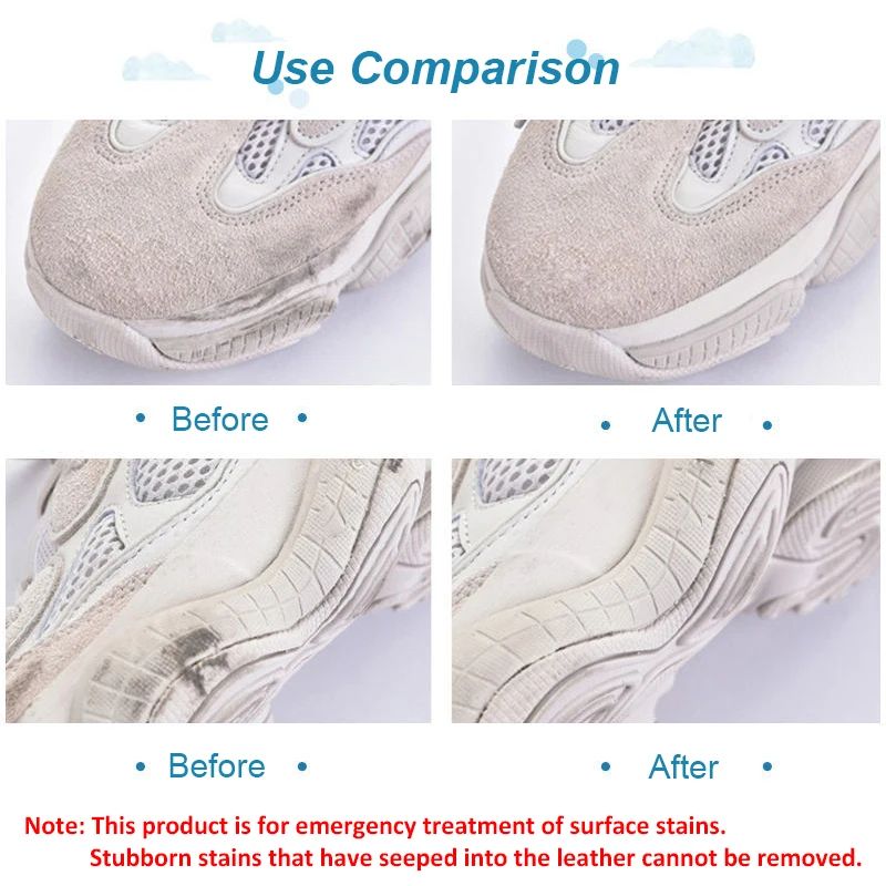 스웨이드 및 스니커즈 신발 세척 지우개 무광 가죽 신발 - Sneaker Care Whitener 리뷰 및 가격